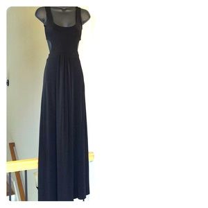 FREDERICKS of HOLLYWOOD sz S jersey maxi dress